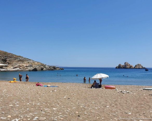 Beach of Agios Georgios in Sikinos