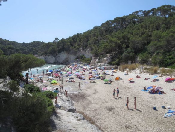 Beach of Cala Mitjana