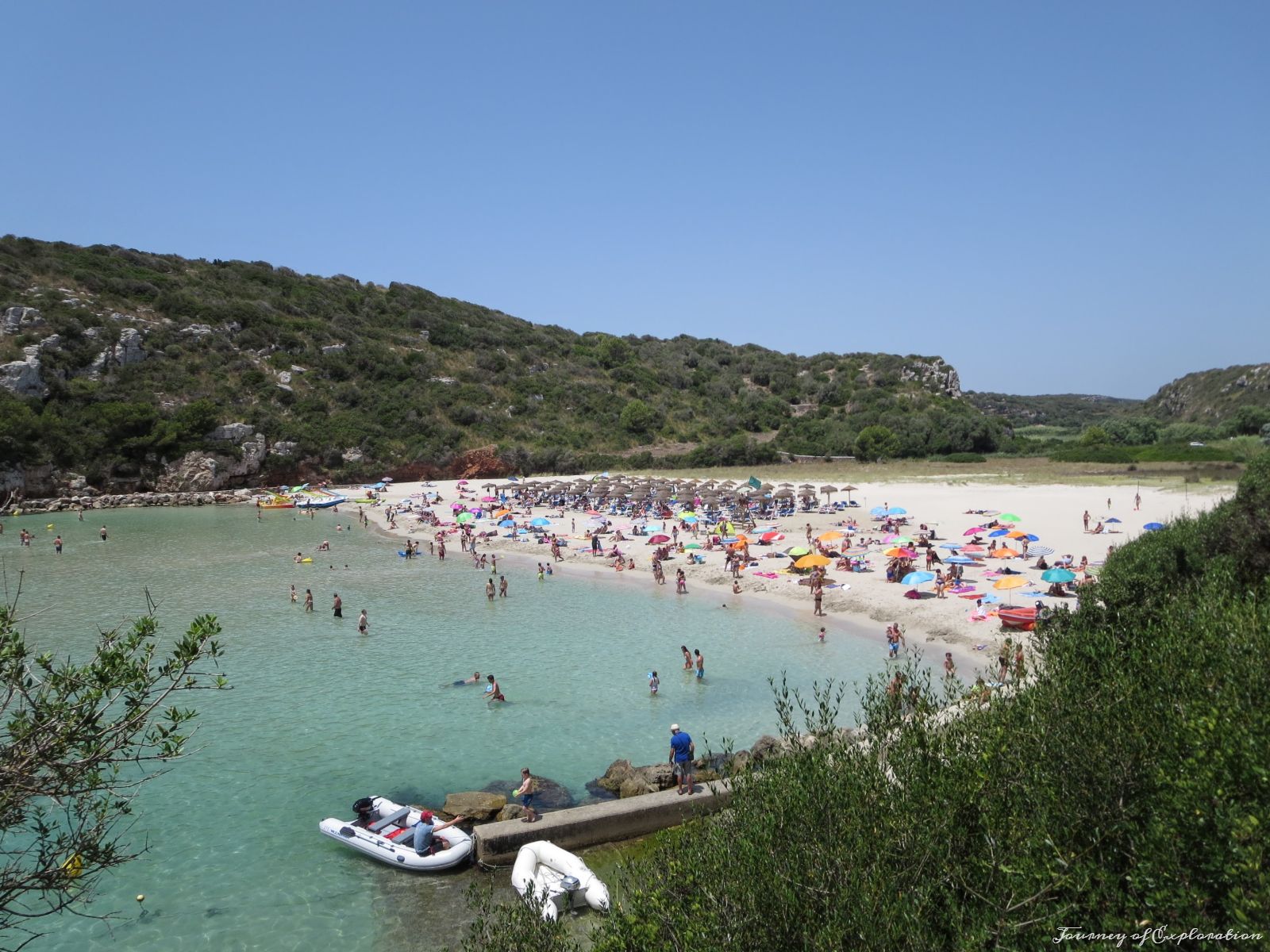 Beach of Cala en Porter