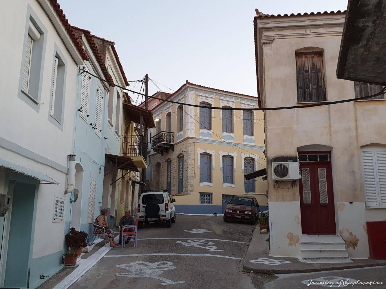 Street at Mitilinii Village