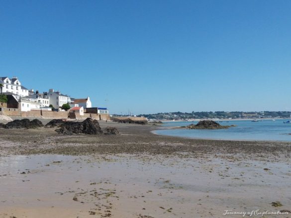 Coastline at St Aubin, Jersey