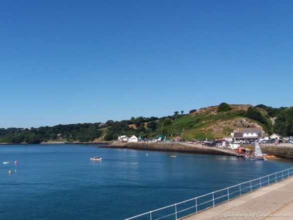 View from St Catherine's Breakwater, Jersey