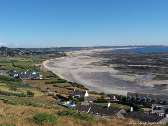 View of St Ouen's Bay, Jersey