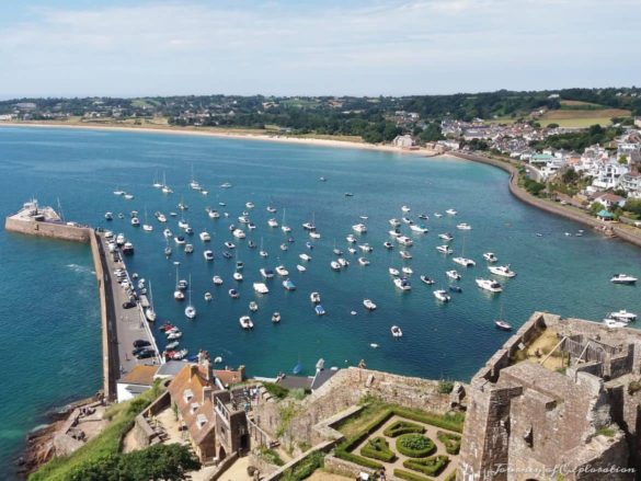 Gorey and Mont Orgueil Castle