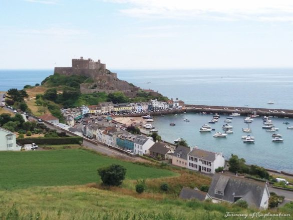 Gorey and Mont Orgueil Castle, Jersey