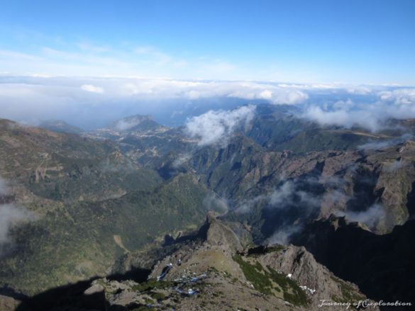 View from Pico do Aireiro, Madeira