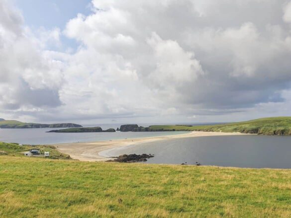 St Ninian's Isle Tombolo Beach, Shetland