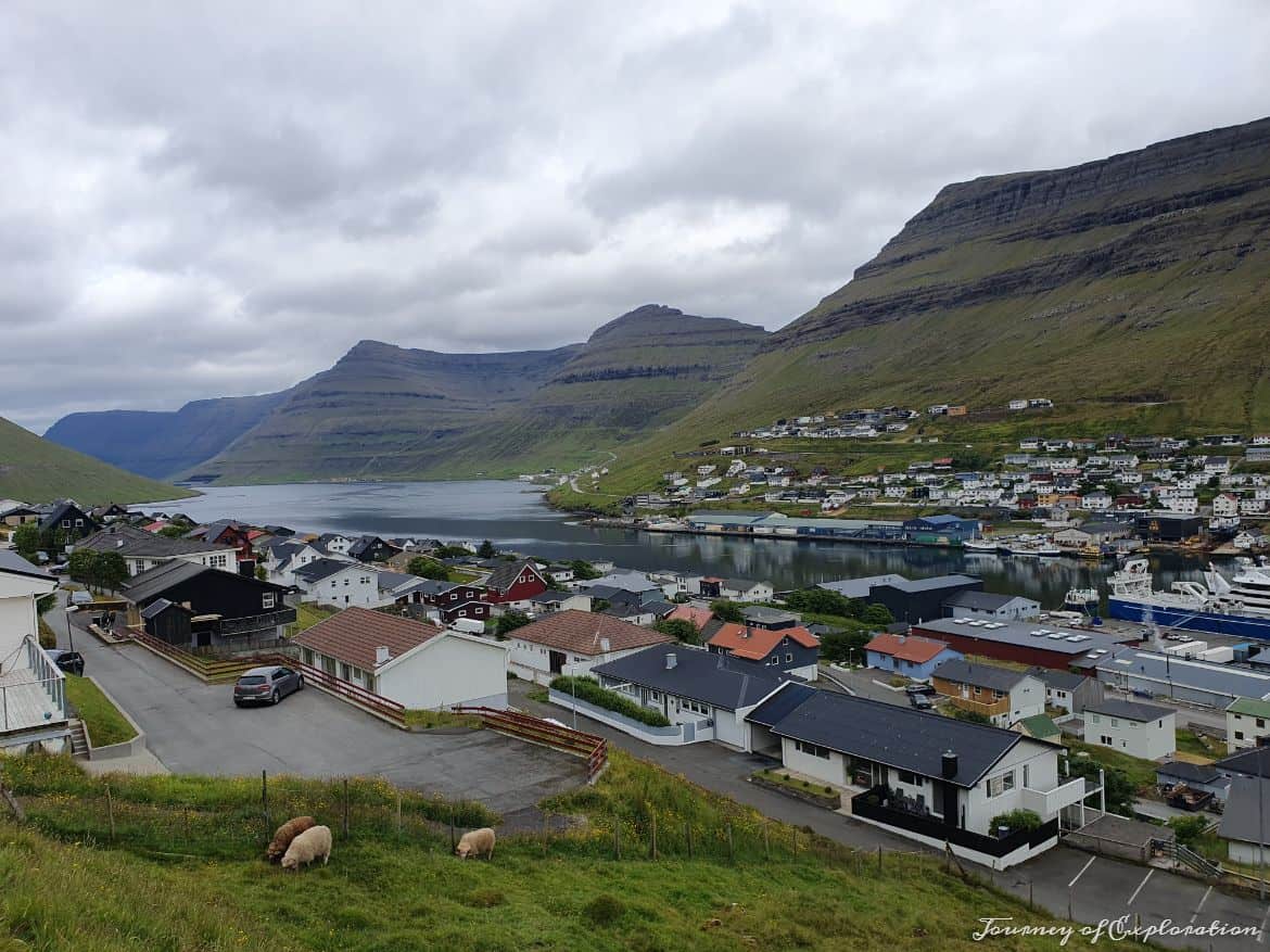 View of Klaskvik, Faroe Islands