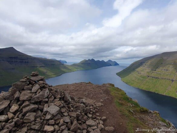 View from Klakkur, Faroe Islands