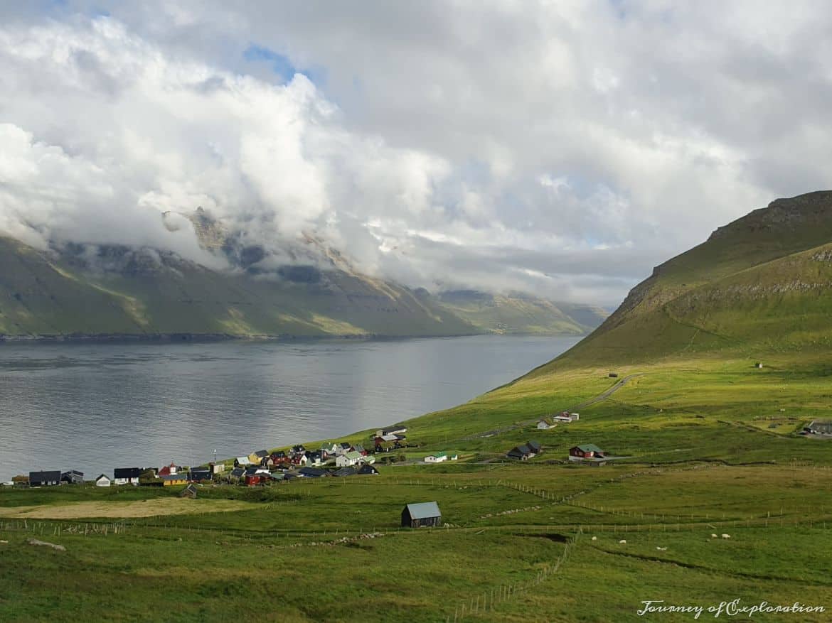 View on Kalsoy Island, Faroes