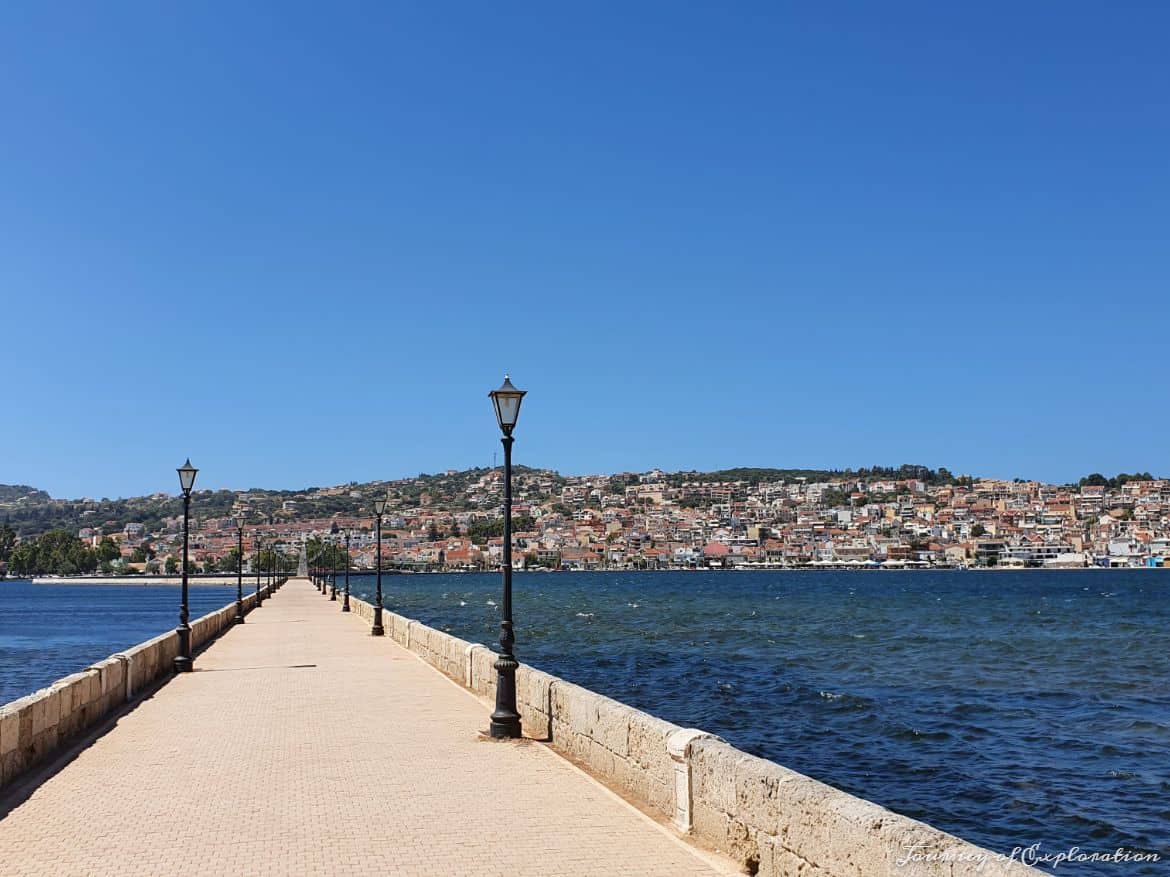 View of Argostoli from the De Bosset Bridge, Kefalonia